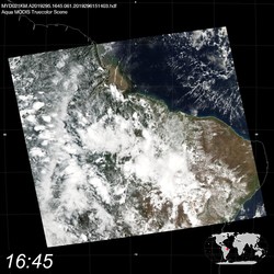 Level 1B Image at: 1645 UTC