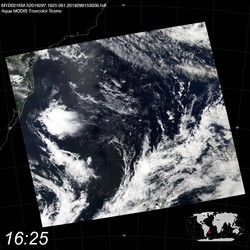 Level 1B Image at: 1625 UTC