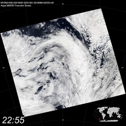 Level 1B Image at: 2255 UTC