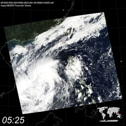 Level 1B Image at: 0525 UTC