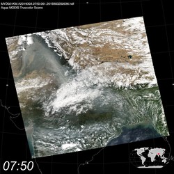 Level 1B Image at: 0750 UTC