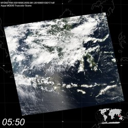 Level 1B Image at: 0550 UTC