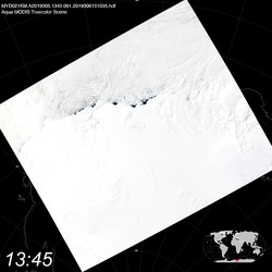 Level 1B Image at: 1345 UTC