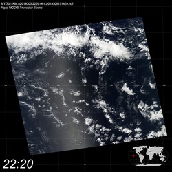 Level 1B Image at: 2220 UTC