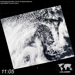 Level 1B Image at: 1105 UTC