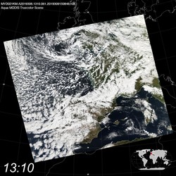 Level 1B Image at: 1310 UTC