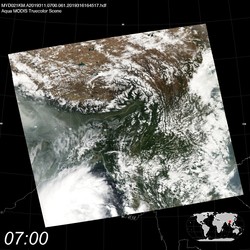 Level 1B Image at: 0700 UTC