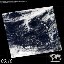 Level 1B Image at: 0010 UTC