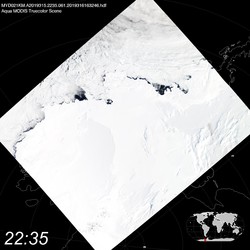 Level 1B Image at: 2235 UTC