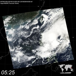 Level 1B Image at: 0525 UTC