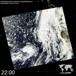 Level 1B Image at: 2200 UTC