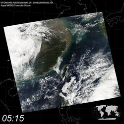 Level 1B Image at: 0515 UTC