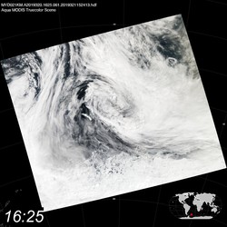 Level 1B Image at: 1625 UTC