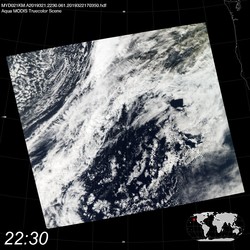 Level 1B Image at: 2230 UTC