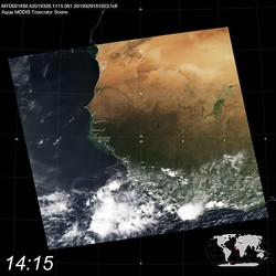 Level 1B Image at: 1415 UTC