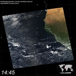 Level 1B Image at: 1445 UTC