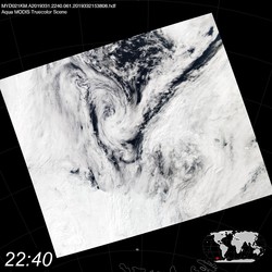 Level 1B Image at: 2240 UTC