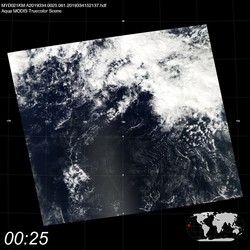 Level 1B Image at: 0025 UTC