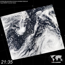 Level 1B Image at: 2135 UTC