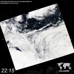 Level 1B Image at: 2215 UTC