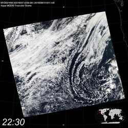 Level 1B Image at: 2230 UTC