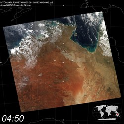 Level 1B Image at: 0450 UTC