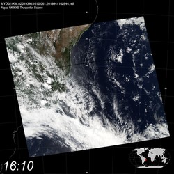 Level 1B Image at: 1610 UTC