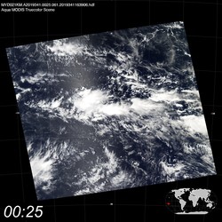 Level 1B Image at: 0025 UTC