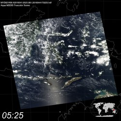 Level 1B Image at: 0525 UTC