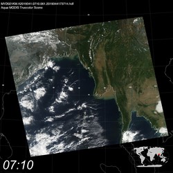 Level 1B Image at: 0710 UTC