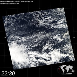 Level 1B Image at: 2230 UTC