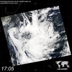 Level 1B Image at: 1705 UTC