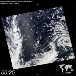 Level 1B Image at: 0025 UTC