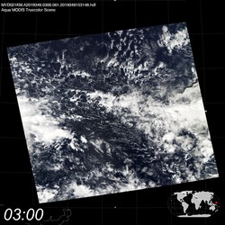 Level 1B Image at: 0300 UTC