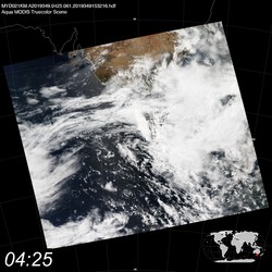 Level 1B Image at: 0425 UTC