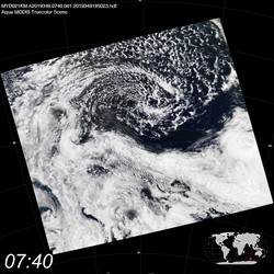 Level 1B Image at: 0740 UTC