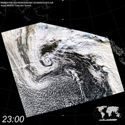 Level 1B Image at: 2300 UTC