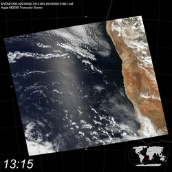 Level 1B Image at: 1315 UTC