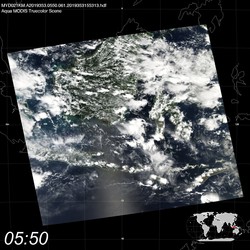 Level 1B Image at: 0550 UTC