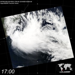 Level 1B Image at: 1700 UTC