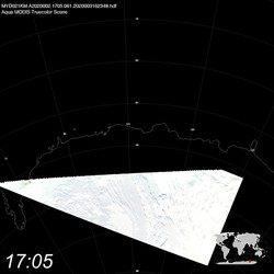 Level 1B Image at: 1705 UTC