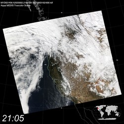 Level 1B Image at: 2105 UTC