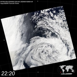 Level 1B Image at: 2220 UTC