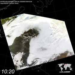 Level 1B Image at: 1020 UTC