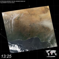 Level 1B Image at: 1325 UTC