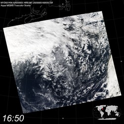 Level 1B Image at: 1650 UTC