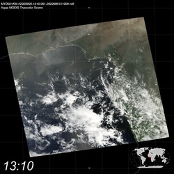 Level 1B Image at: 1310 UTC