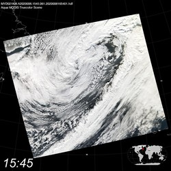 Level 1B Image at: 1545 UTC