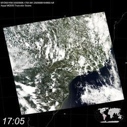 Level 1B Image at: 1705 UTC