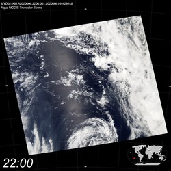 Level 1B Image at: 2200 UTC